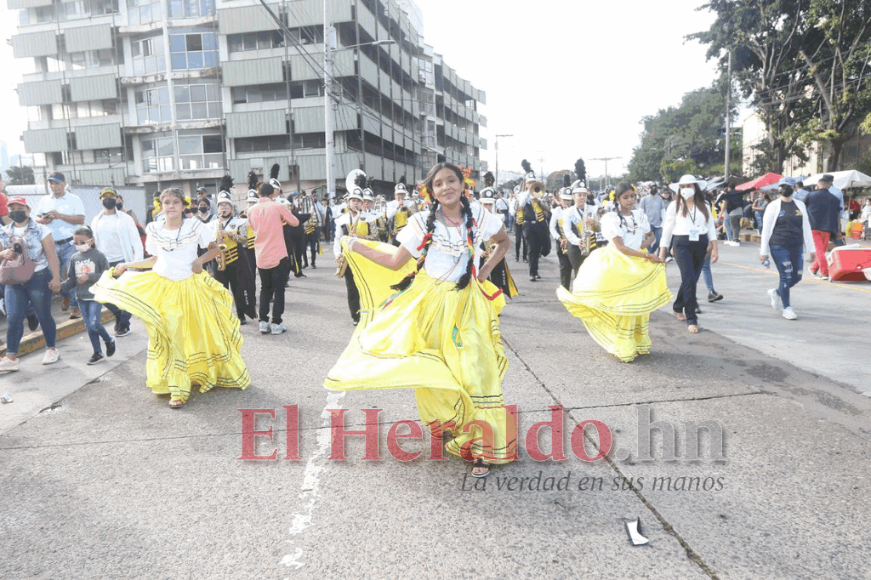 El festejo de los 201 años de Independencia en Honduras en imágenes
