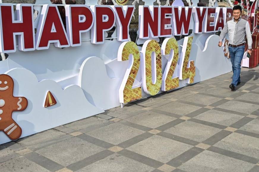 Con luces y festejos: el mundo se prepara para entrar en 2024