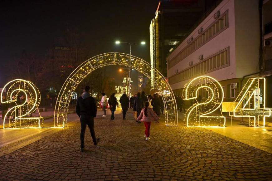Con luces y festejos: el mundo se prepara para entrar en 2024