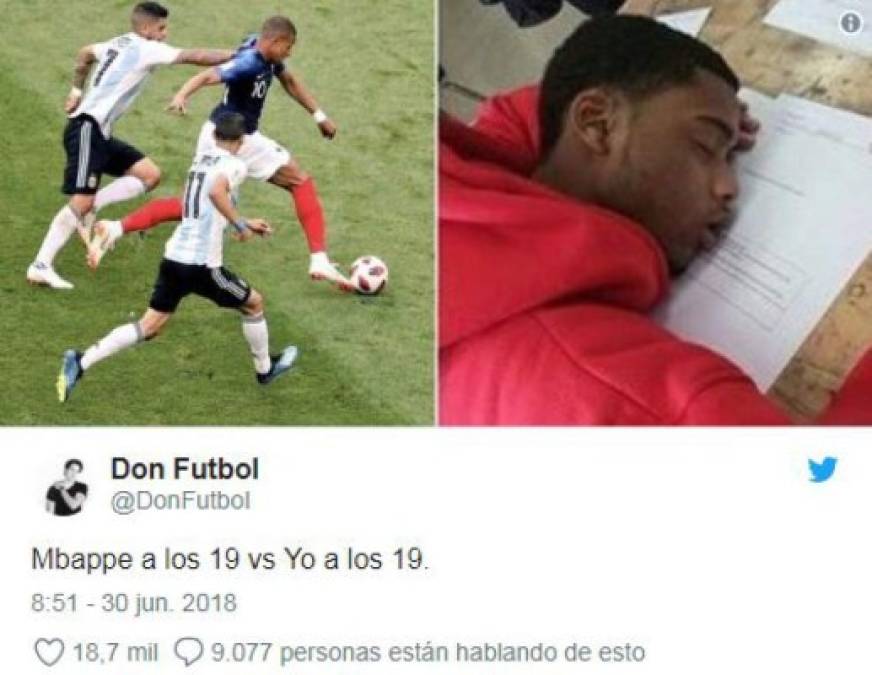 'Yo a los 19': Los mejores memes de Mbappé tras su gane en el Mundial de Rusia