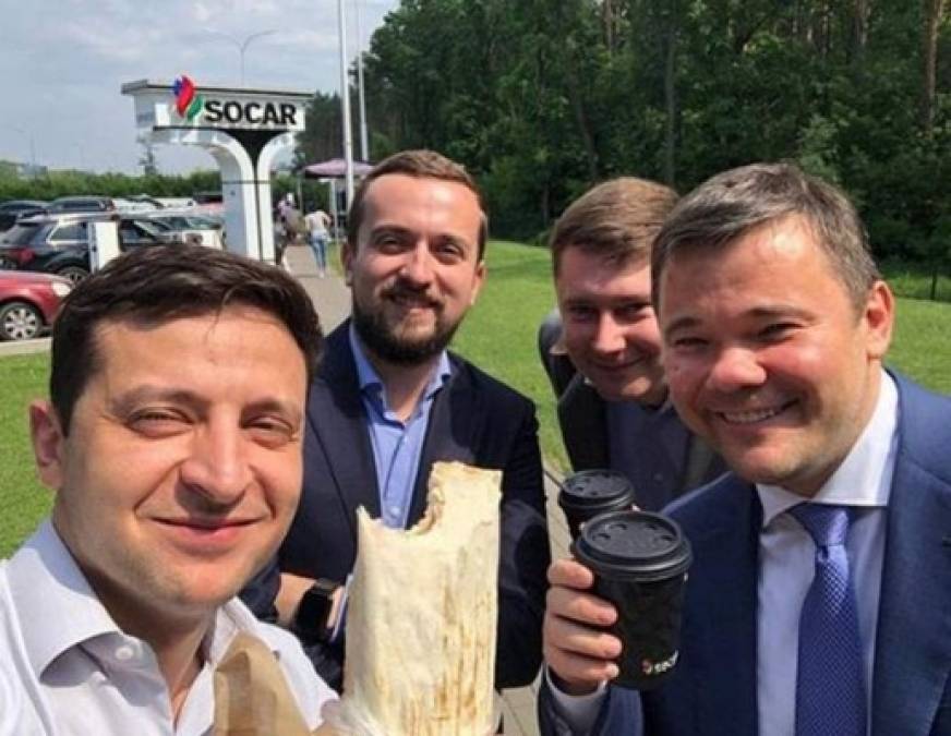 Amante del ejercicio y de selfies alocadas, así es el presidente de Ucrania Volodímir Zelenski
