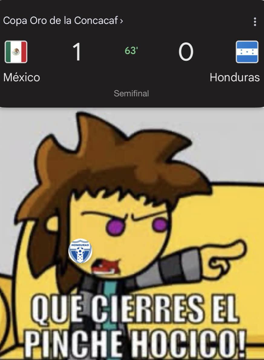 ¡No perdonan! Los divertidos memes que dejó la eliminación de México a Honduras en Copa Oro