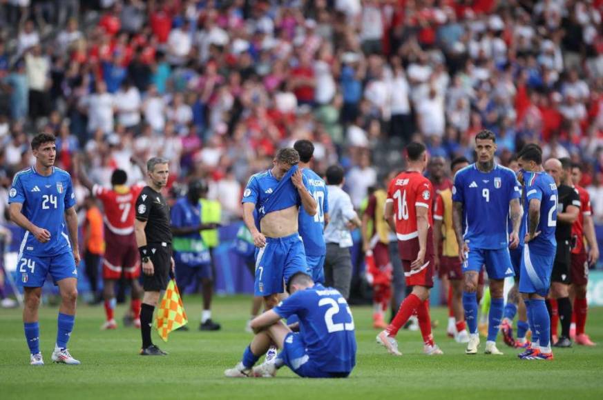 Italia y sus desgarradoras imágenes luego de ser eliminada de Eurocopa