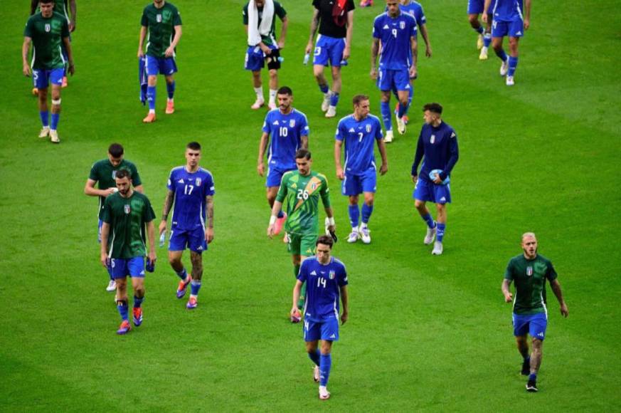 Italia y sus desgarradoras imágenes luego de ser eliminada de Eurocopa