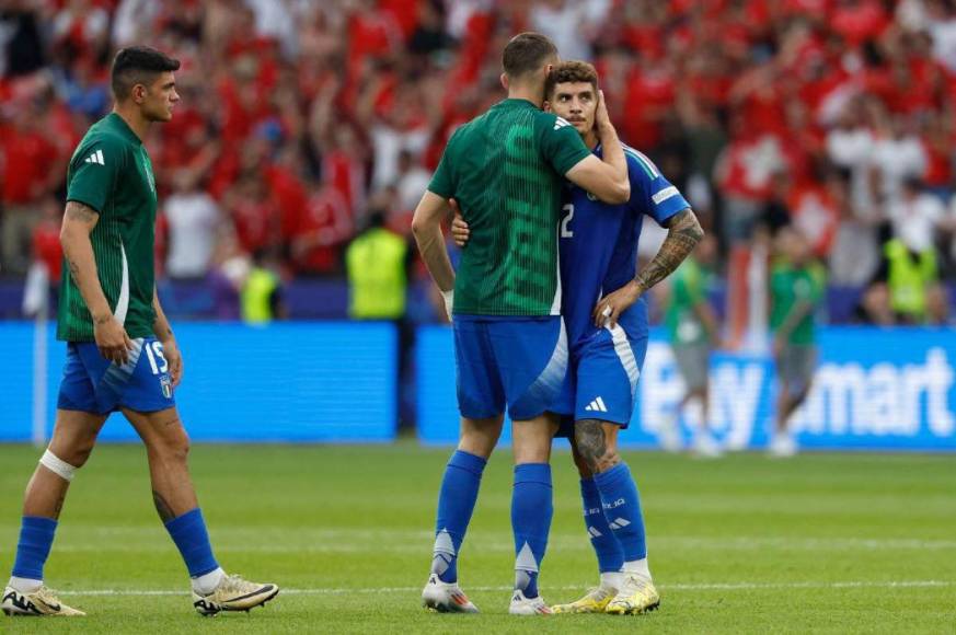 Italia y sus desgarradoras imágenes luego de ser eliminada de Eurocopa