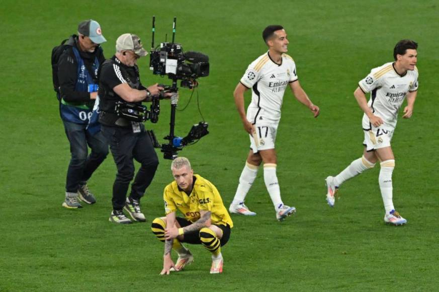 Las triste imágenes del Borussia Dortmud tras perder final contra Real Madrid