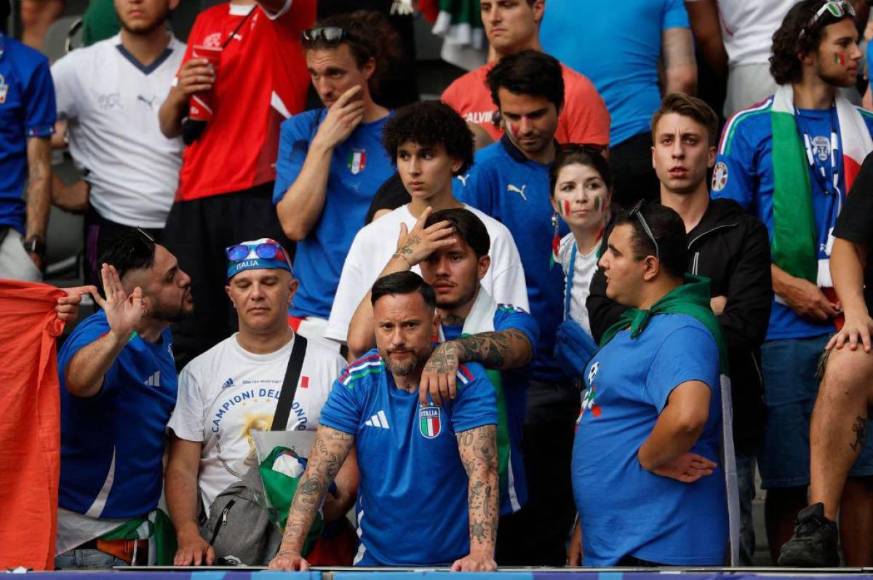 Italia y sus desgarradoras imágenes luego de ser eliminada de Eurocopa