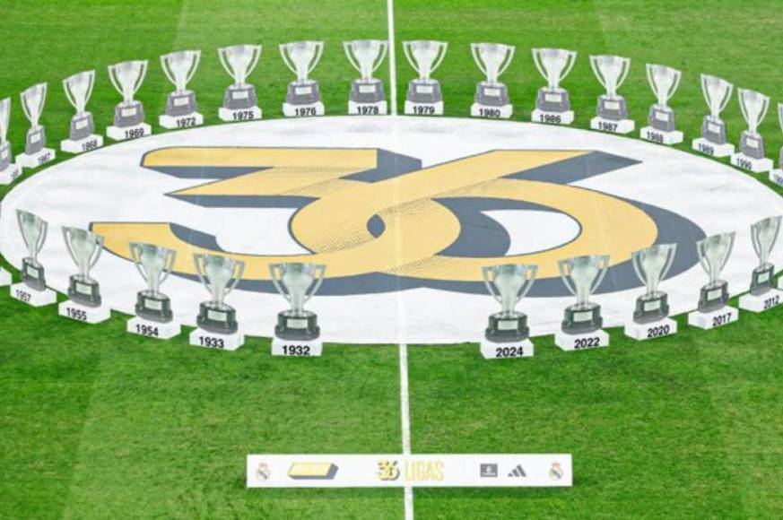 Real Madrid presentó la 36 en el Santiago Bernabéu: gritos a Kroos y Modric