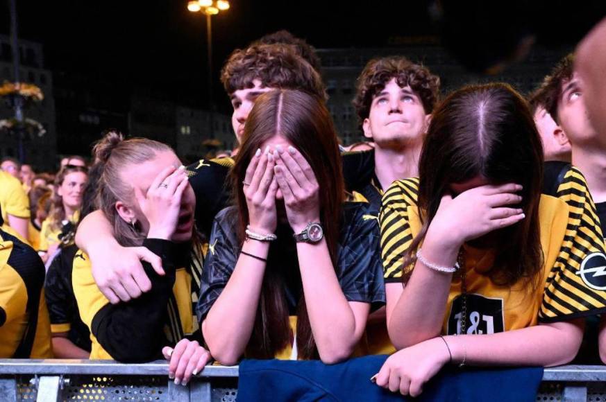 Las triste imágenes del Borussia Dortmud tras perder final contra Real Madrid