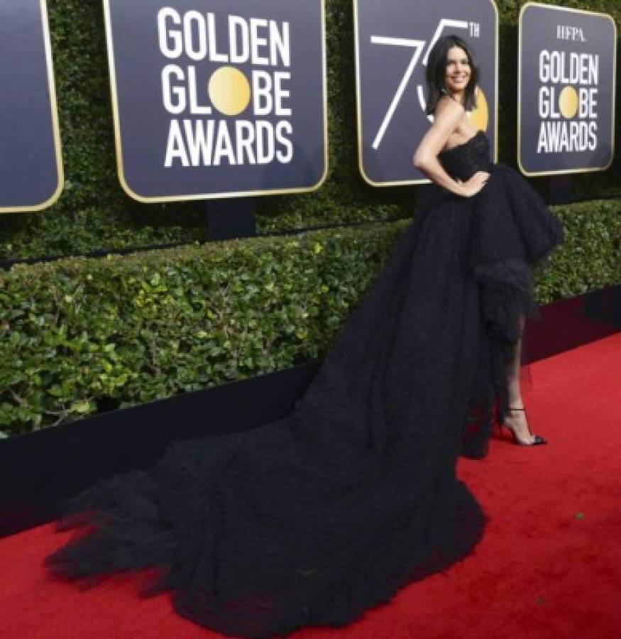 Kendall Jenner y su vestido de ensueño en los Globos de Oro