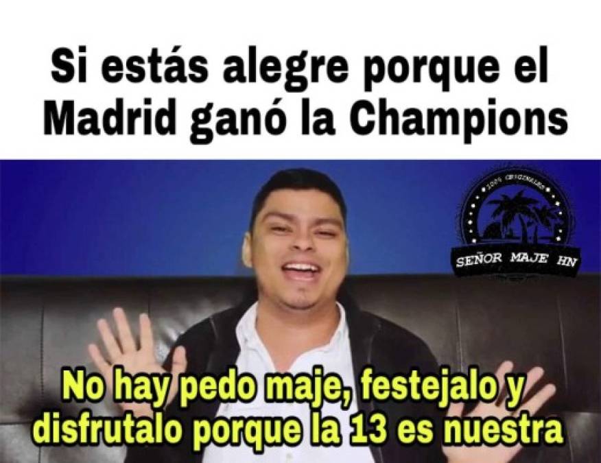 Los mejores memes tras el triunfo del Real Madrid en la Champions League