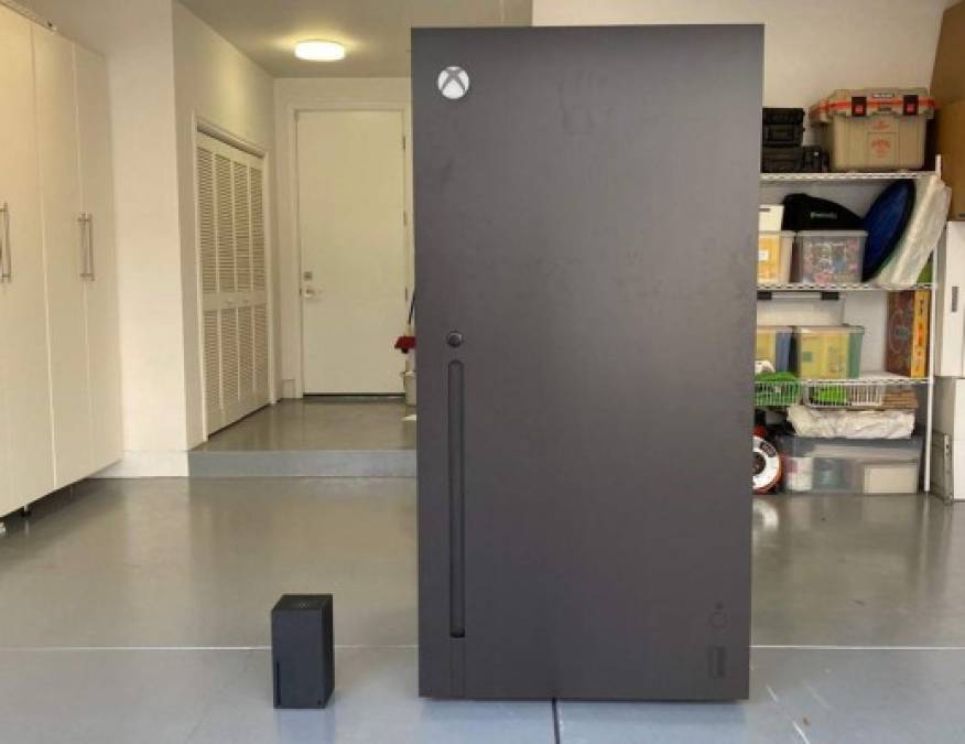 Así luce el nuevo refrigerador de Xbox que estará disponible al público este 2021 (FOTOS)