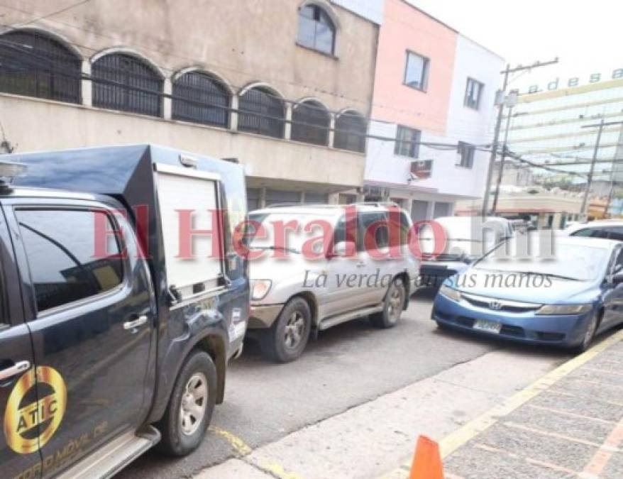 Esposado y con chaleco, así fue trasladado Marco Bográn tras ser capturado (FOTOS)