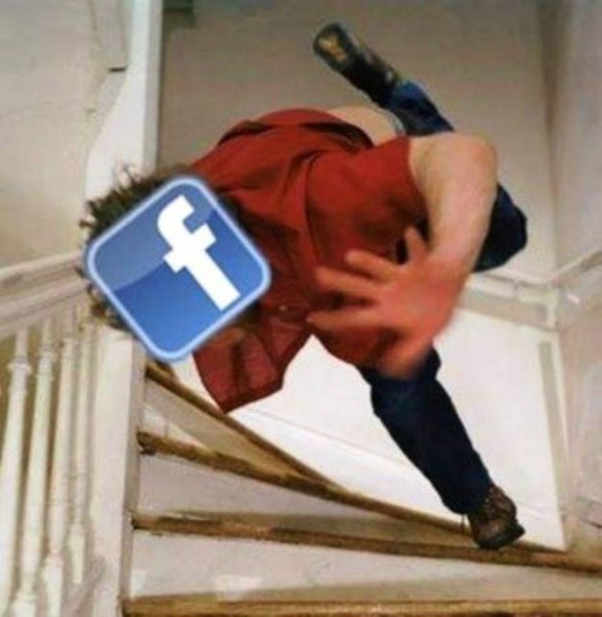 Los memes por la caída mundial de Facebook