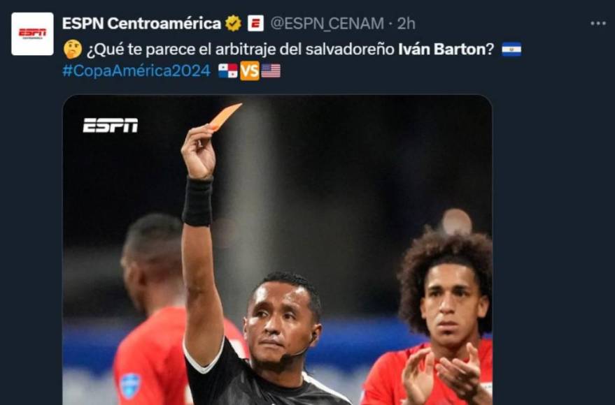 Atacan a Iván Barton tras triunfo de Panamá a USA: “Además de malo es un sinvergüenza”