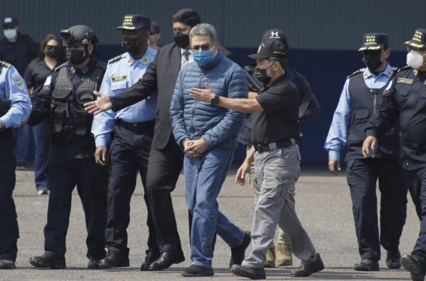 Los momentos clave del caso de Juan Orlando Hernández: captura, extradición y juicio