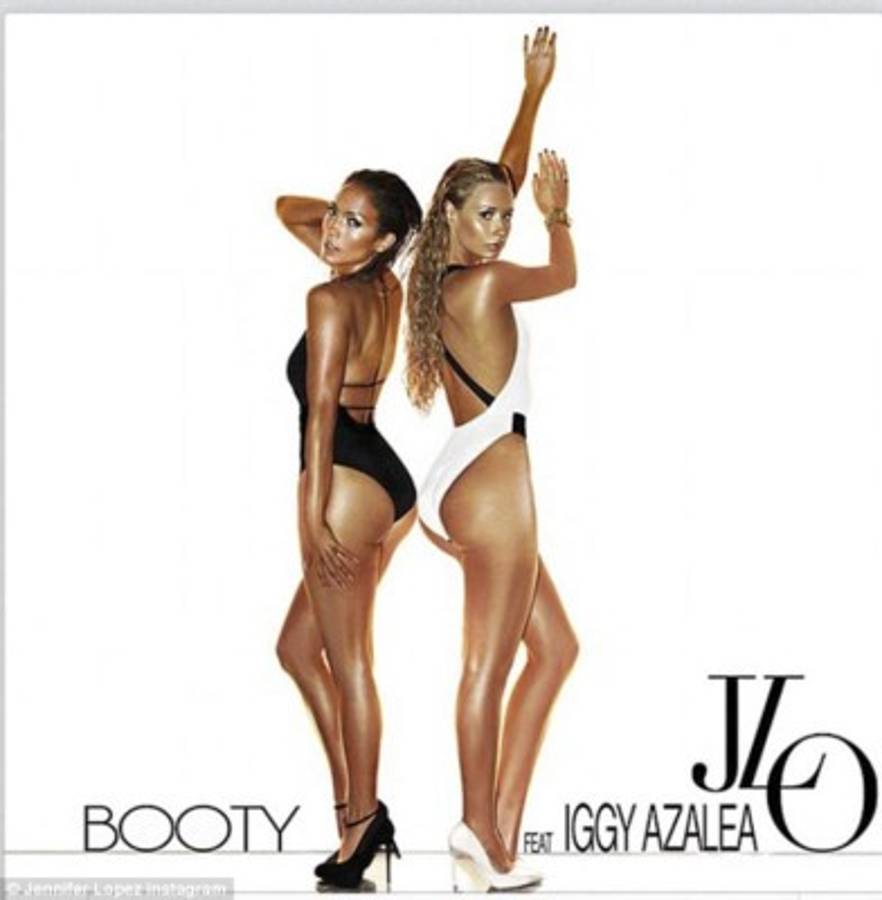 Con sexy imagen, JLo promociona su 'Booty'