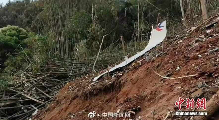 Lo que se sabe del avión que se estrelló en China con 132 pasajeros a bordo