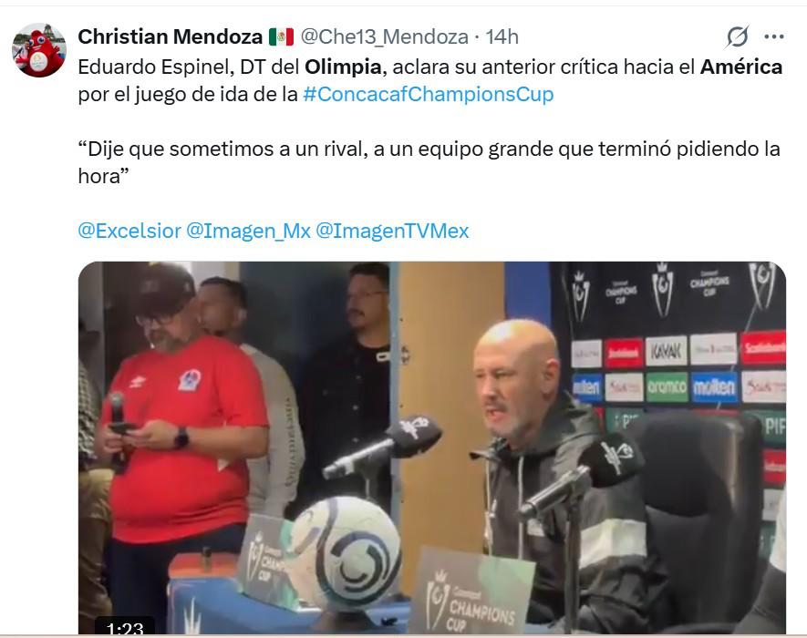 A sellar el boleto Lo que dicen los medios de México previo al América ante Olimpia