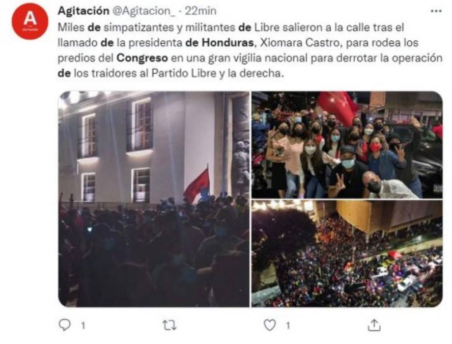 Medios internacionales destacan elección de junta directiva en el Congreso Nacional y otra paralela (FOTOS)