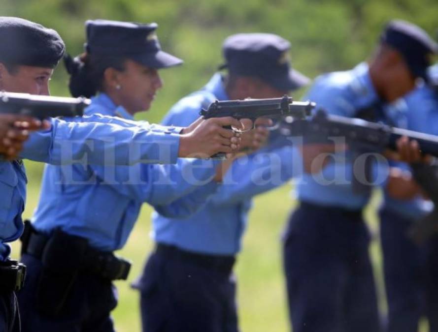 Así es el día a día de los futuros policías de Honduras  