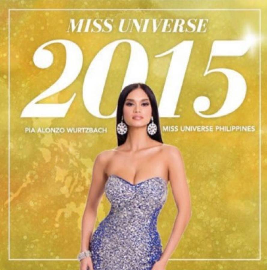 La filipina, Pia Alonzo Wurtzbach, es la nueva Miss Universo 2015