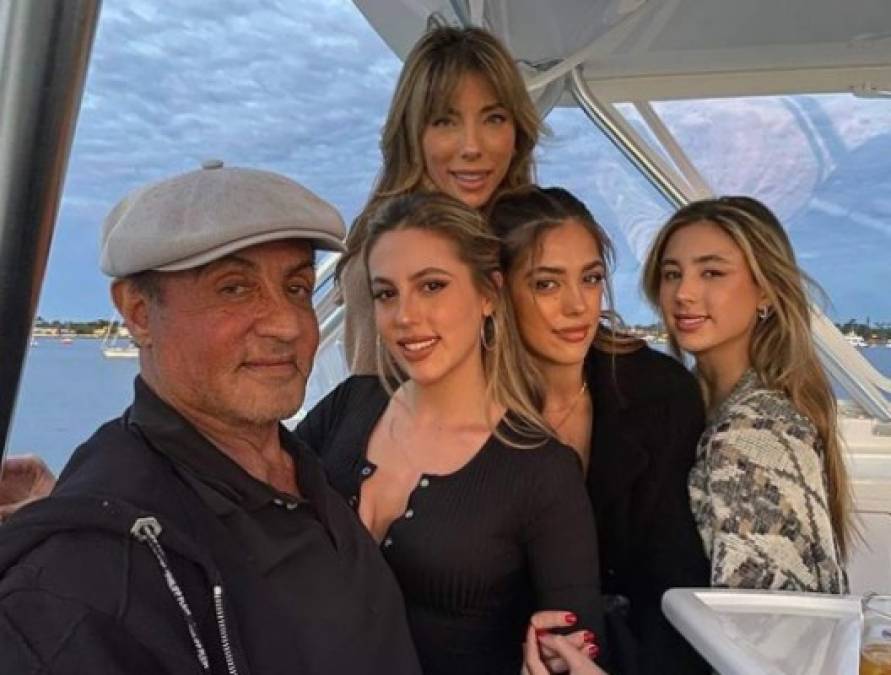 Bellas, famosas y talentosas: Ellas son las hijas de Sylvester Stallone