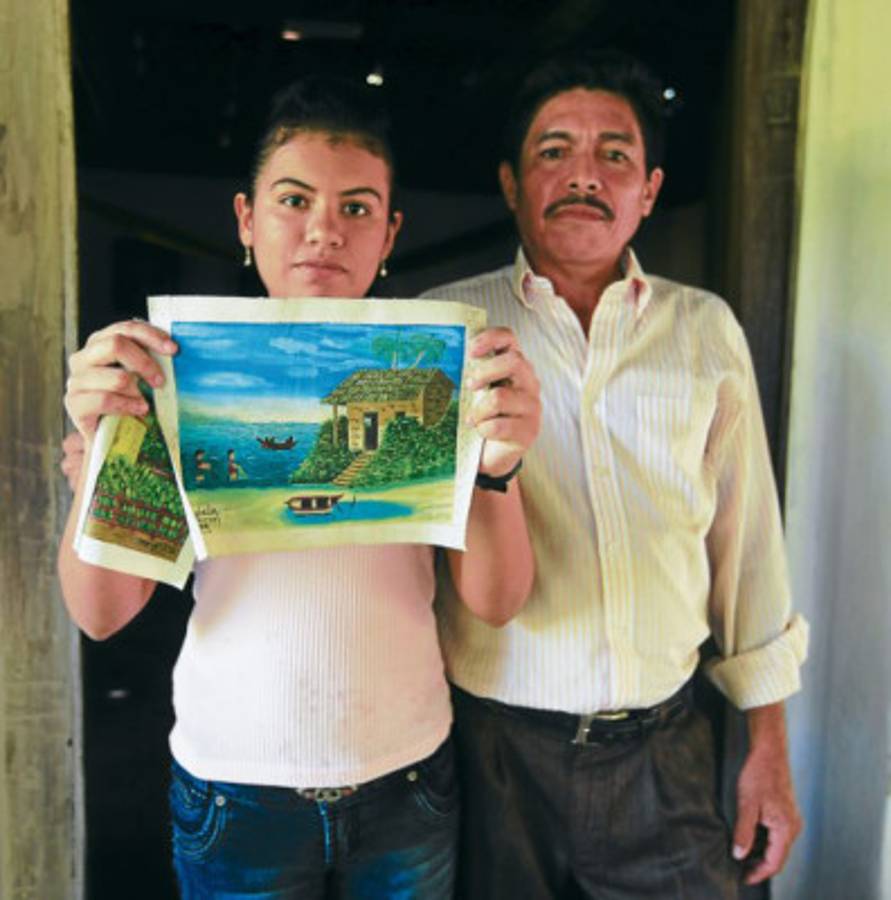 Un agricultor que plasma la belleza y color de la vida del campo