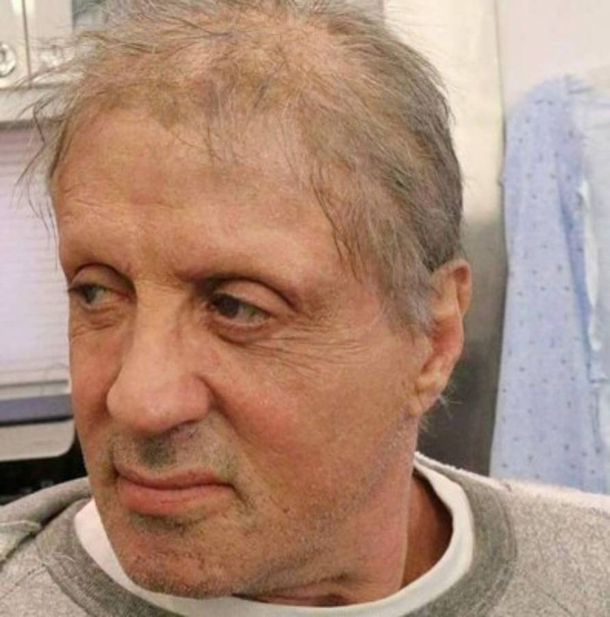 La dramática foto de Sylvester Stallone que causó alarma entre sus fanáticos