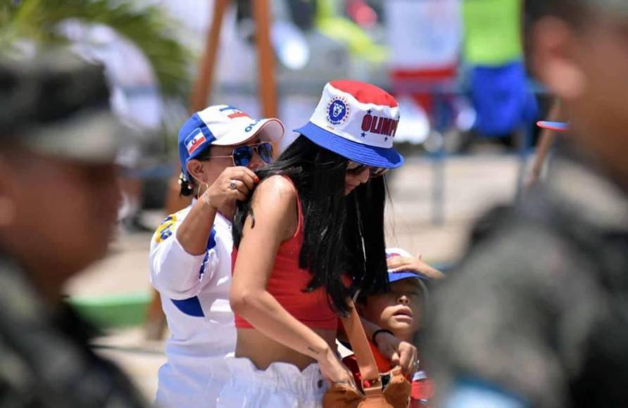 Las aficionadas más guapas de Olimpia y Olancho FC que cautivaron en la final