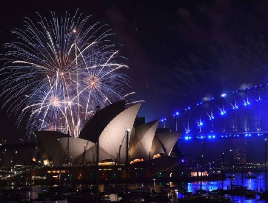 ¡Feliz Año Nuevo! En Australia ya es 2017 y lo celebran con fuegos artificiales