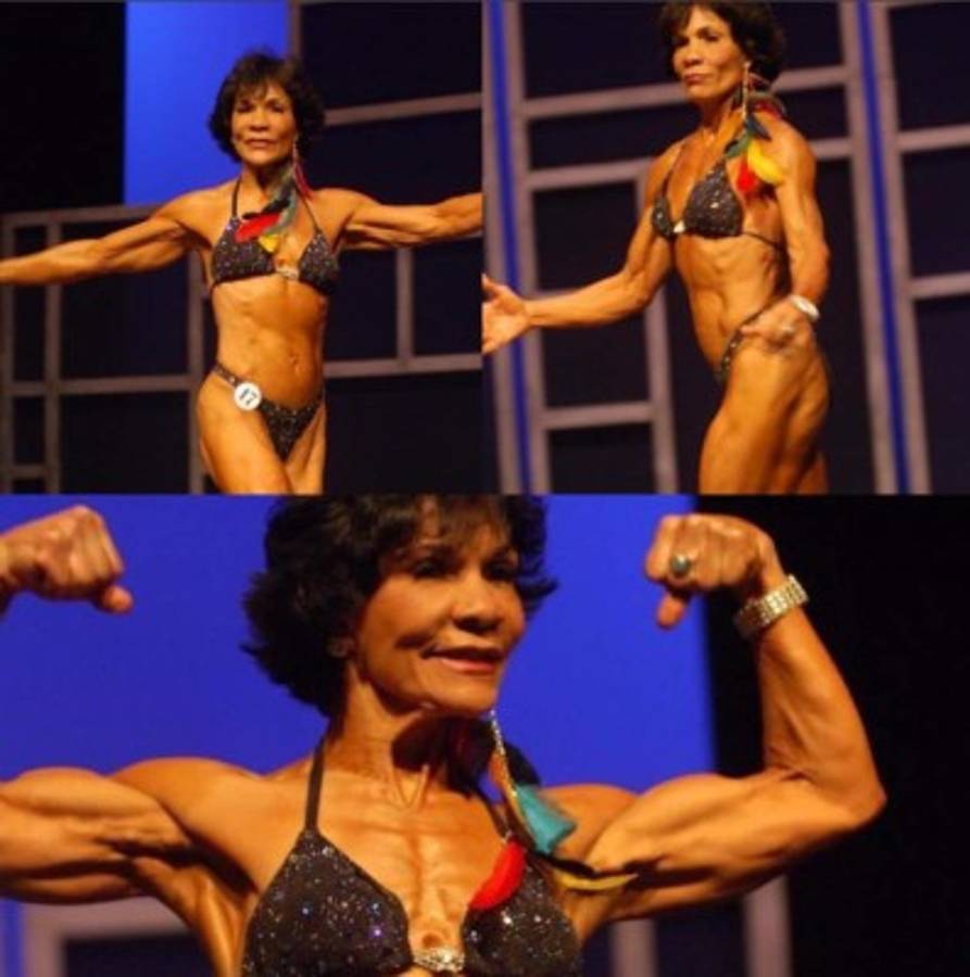 Fotos: Ella es Josefina Monasterio, la fisicoculturista venezolana de 71 años  