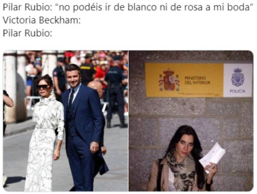 Los memes más divertidos de la boda de Sergio Ramos y Pilar Rubio  