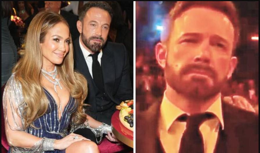 ¿Ben Affleck estuvo aburrido en los Grammy? Su cara causó revuelo en las redes
