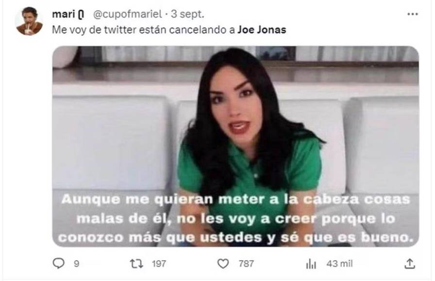 Joe Jonas y Sophie Turner ponen fin a su matrimonio y las redes explotan con memes