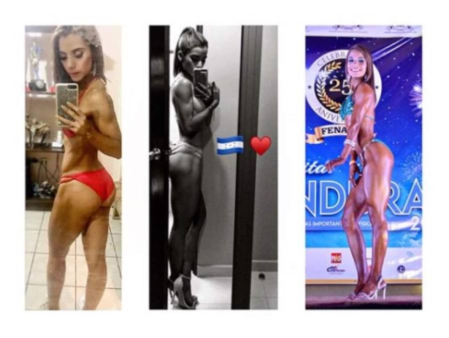 FOTOS: Así ha sido el cambio físico de Jennifer Funes, de palillona a chica fitness
