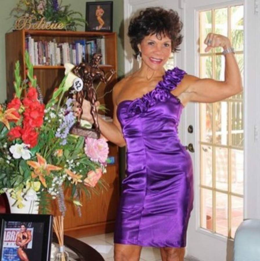 Fotos: Ella es Josefina Monasterio, la fisicoculturista venezolana de 71 años  