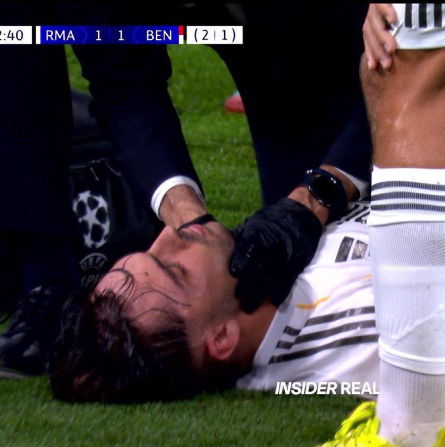 Arbeloa da detalles de la lesión de Asencio; fue llevado de emergencia al hospital