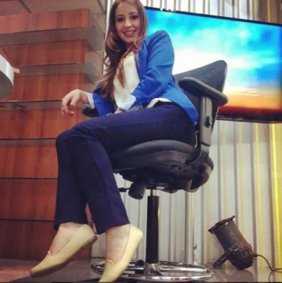 La hermosa presentadora hondureña del estado del tiempo, Rocío Hernández