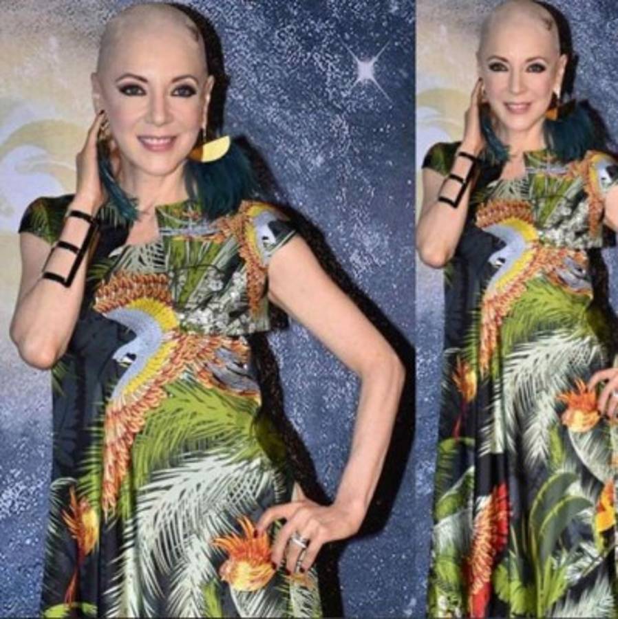 Edith González tiene el cáncer bajo control y así lo celebra