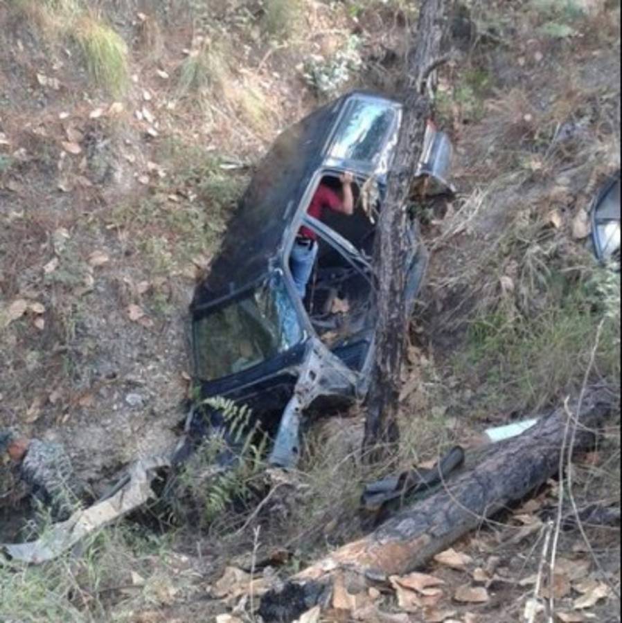 Encuentran carros desmantelados en Danlí