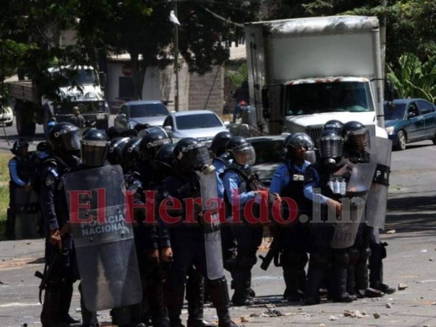 FOTOS: Lo que no se vio de las protestas contra proyecto en La Tigra