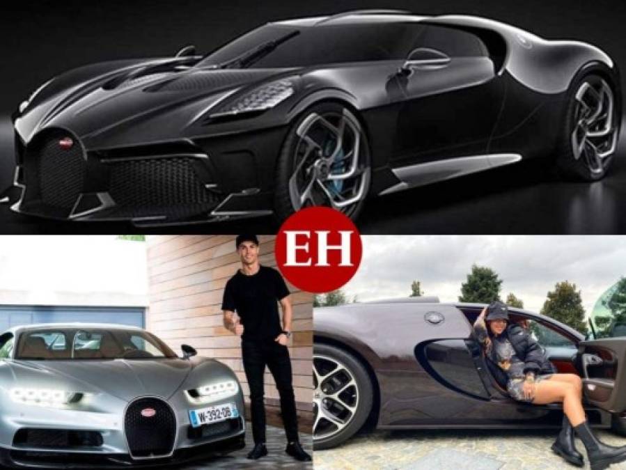 Así es el lujoso Bugatti de Cristiano Ronaldo; solo hay 10 en el mundo (FOTOS)