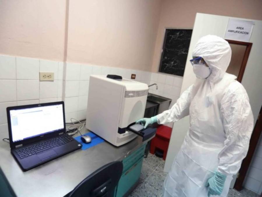 En imágenes: Así es laboratorio hondureño contra el coronavirus