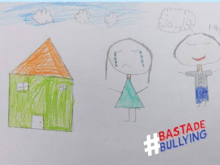 Niños en escuelas se pronuncian contra el bullying por medio de dibujos