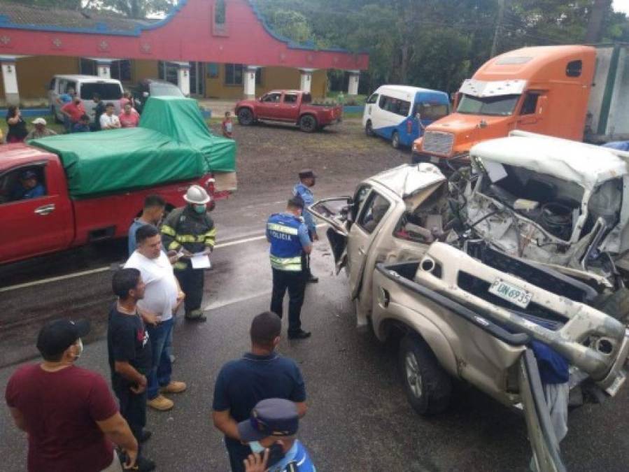 Exceso de velocidad e imprudencia: accidentes que han conmocionado a Honduras este 2021