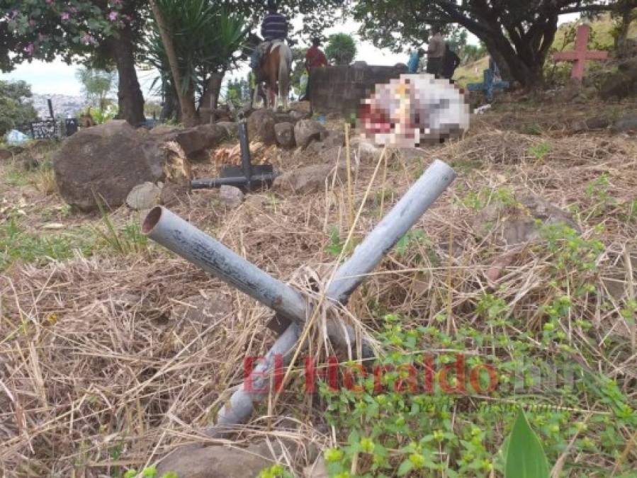 ¡Dantesco! Imágenes del destazadero clandestino hallado en cementerio de la capital