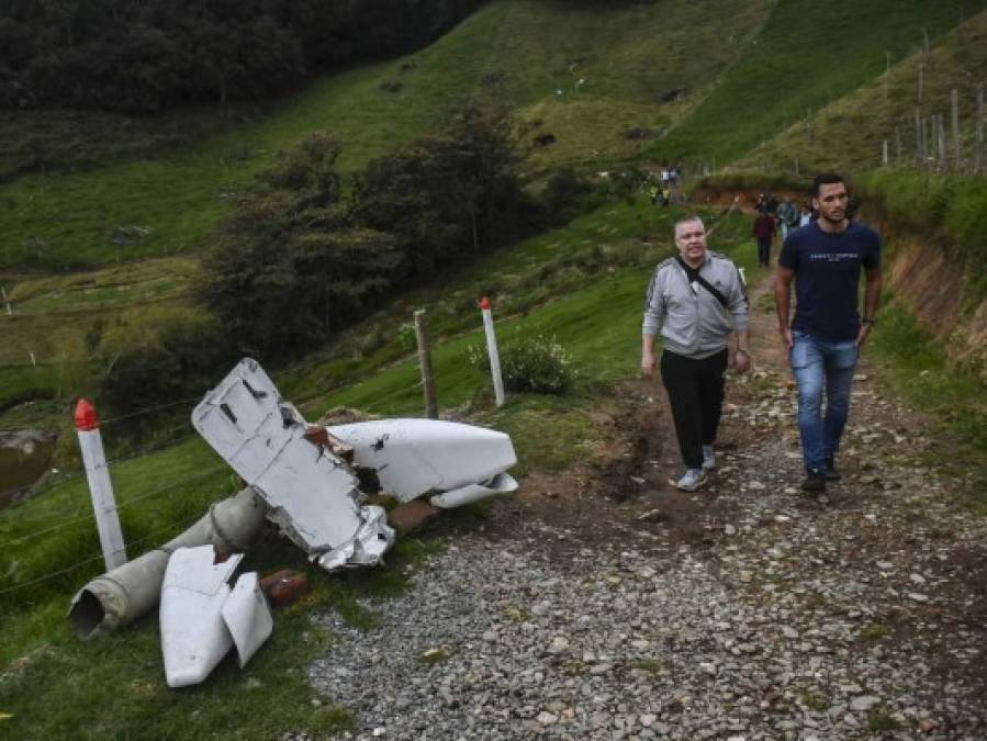 Helio Neto, sobreviviente de la tragedia aérea del Chapeoense, visitó la zona donde murieron sus compañeros tras conmemorarse cinco años del accidente