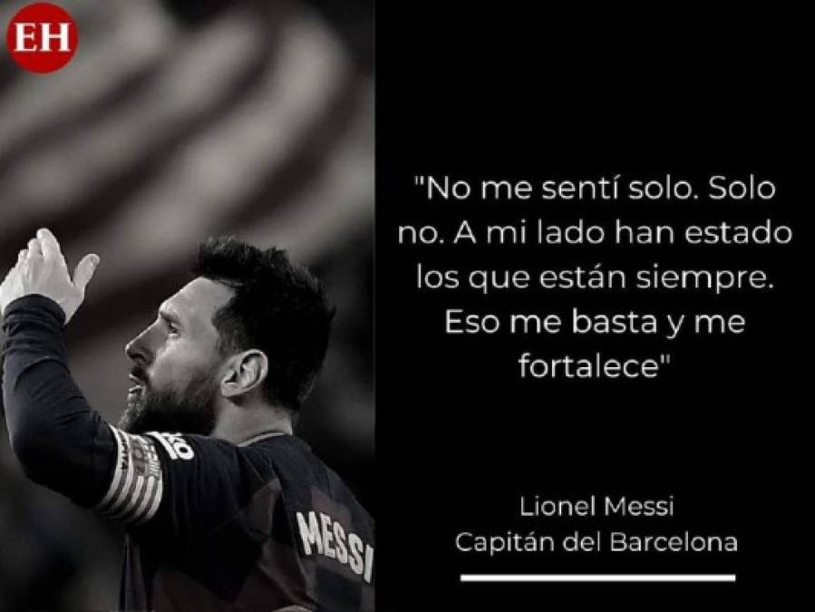 Frases impactantes de Messi tras confirmar que no se va del Barcelona