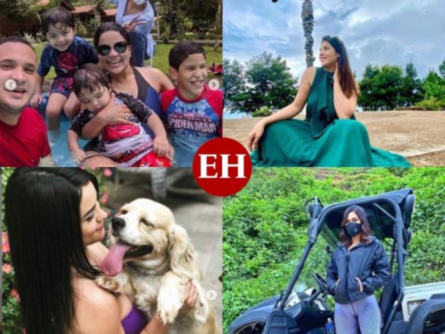 Paseos, ejercicio y tiempo en familia: la cuarentena de presentadoras hondureñas (FOTOS)